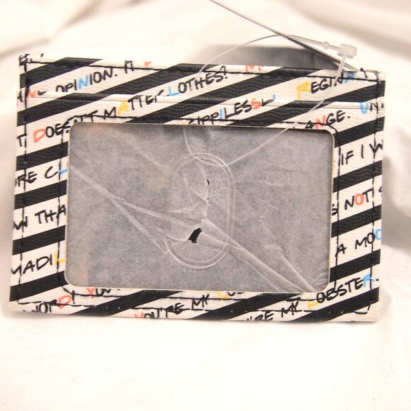 Friends TV Show Quotes White ID & Card Holder - Picture 5 of 9